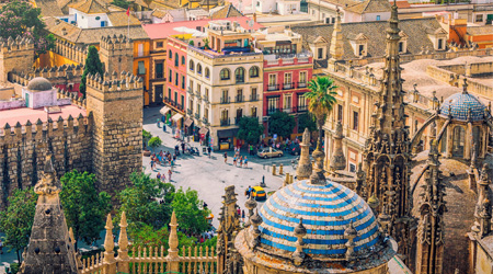 A view of Seville Cathedral